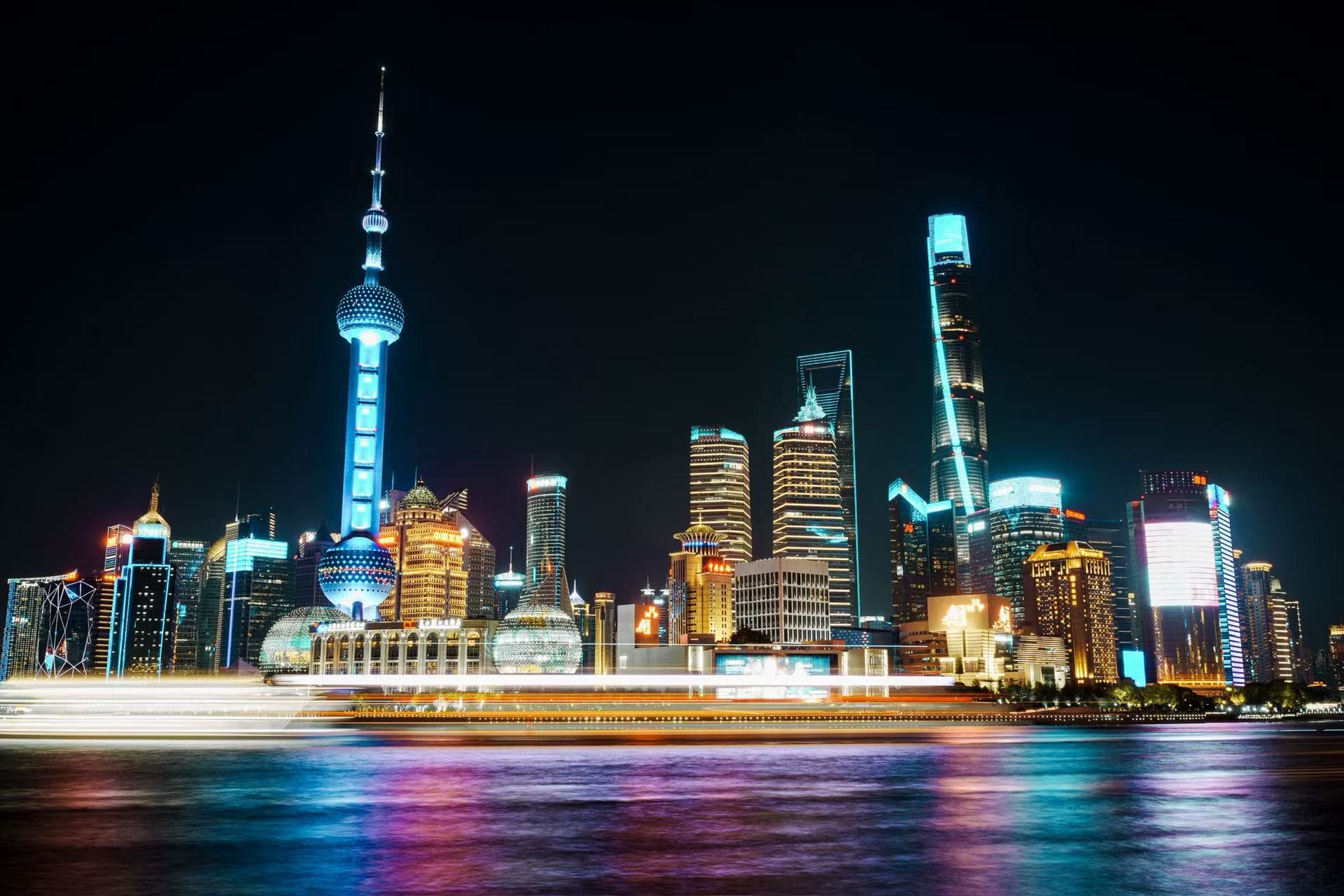 Shanghai night view