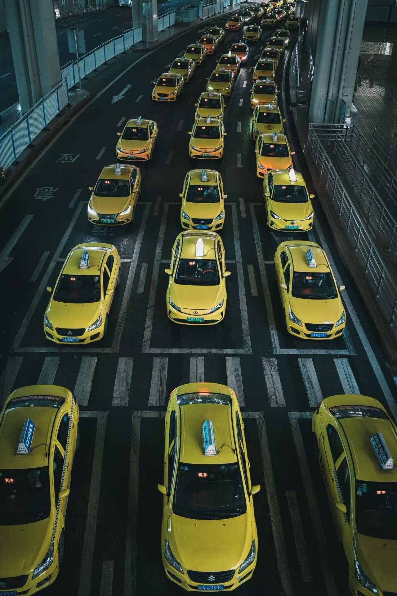 Yellow taxi